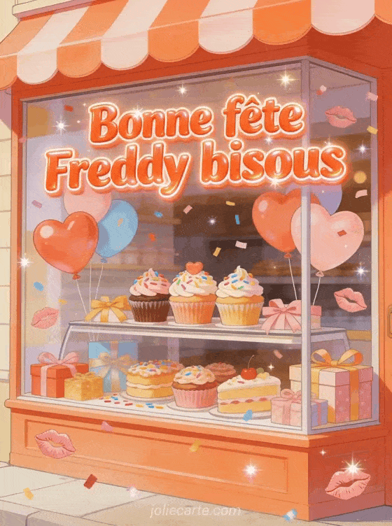 Bonne fête Freddy - Bonne fete freddy bisous