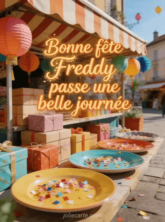 Bonne fête Freddy - Bonne fete freddy souhaiter