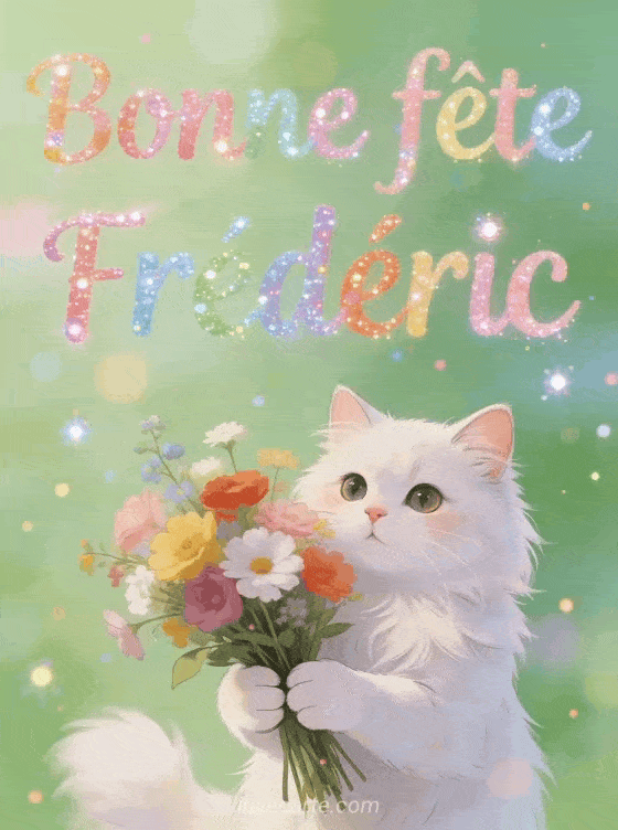 Bonne fête Frederic - Frederic gif bonne fete