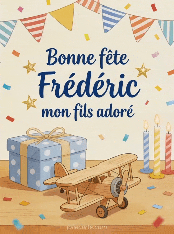 Bonne fête Frédéric - Bonne fete frederic mon fils