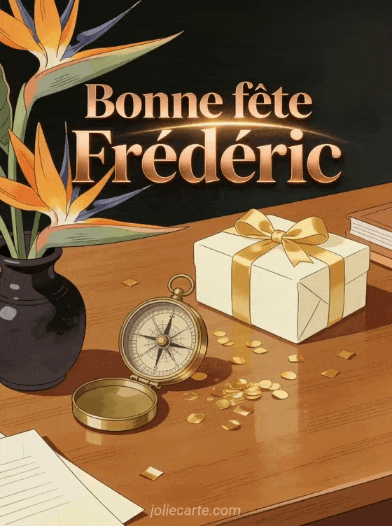 Bonne fête Frédéric - Bonne fete frederic homme