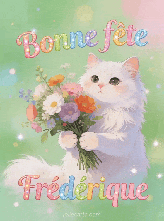 Bonne fête Frédérique - Frederique gif bonne fete