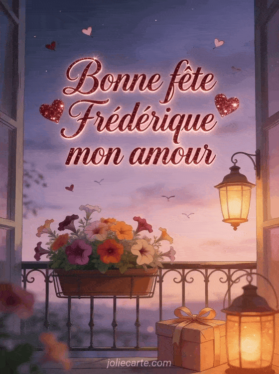 Bonne fête Frédérique - Bonne fete frederique mon amour
