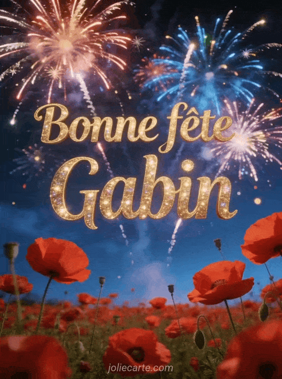 Bonne fête Gabin - Bonne fete gabin gratuit