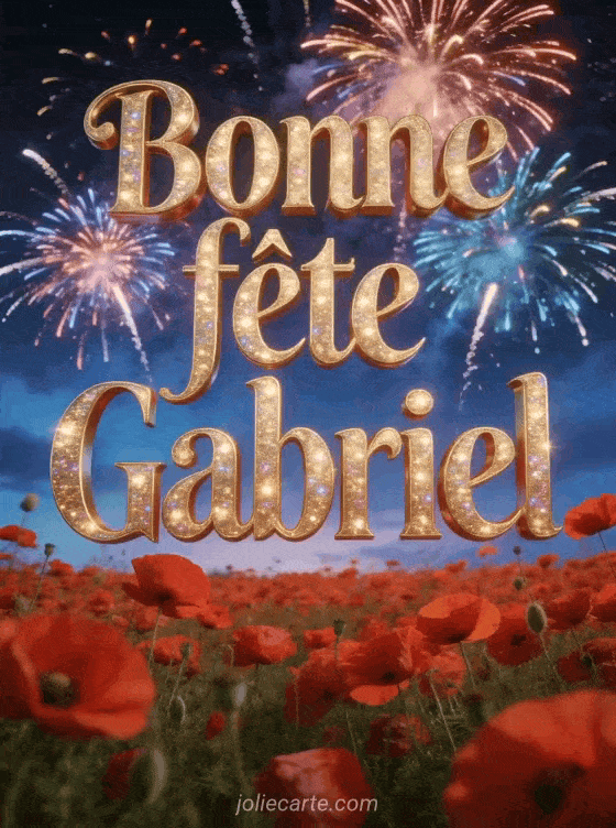 Bonne fête Gabriel - Gabriel bonne fete image