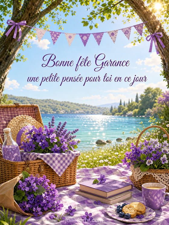 Carte bonne fĂȘte Garance