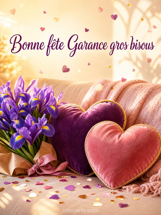 Carte bonne fĂȘte Garance