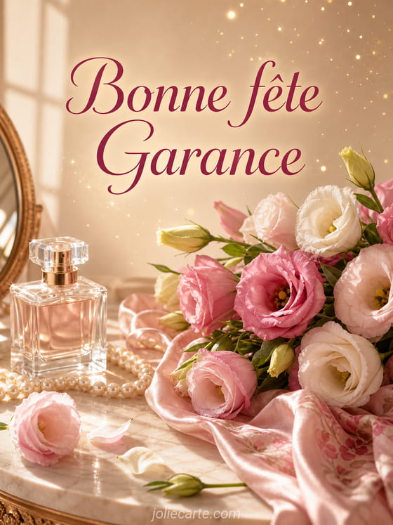 Carte bonne fĂȘte Garance