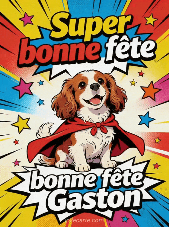 Bonne fête Gaston - Bonne fete gaston drole