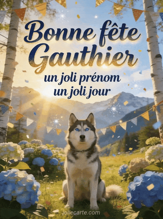 Bonne fête Gauthier - Fete saint gauthier