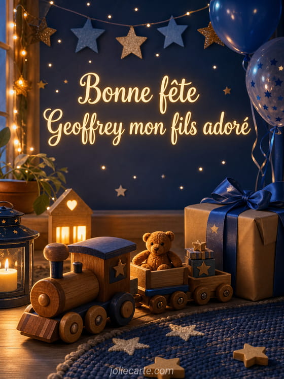 Carte bonne fĂȘte Geoffrey