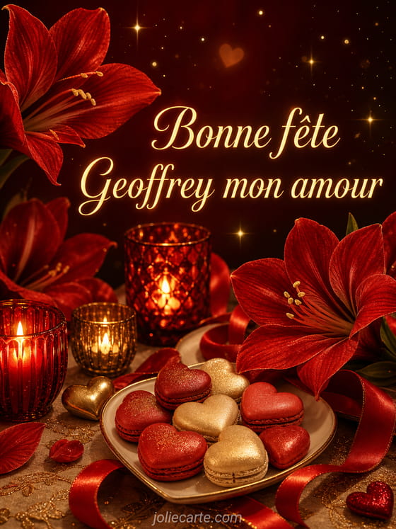 Carte bonne fĂȘte Geoffrey