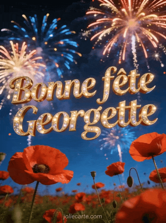 Bonne fête Georgette - Georgette bonne fete image