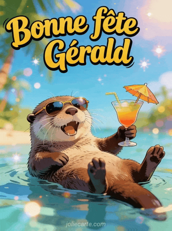 Bonne fête Gérald - Gerald image bonne fete