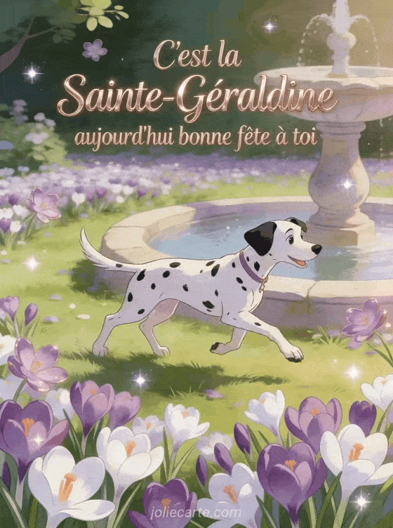 Bonne fête Géraldine - Bonne fete geraldine femme