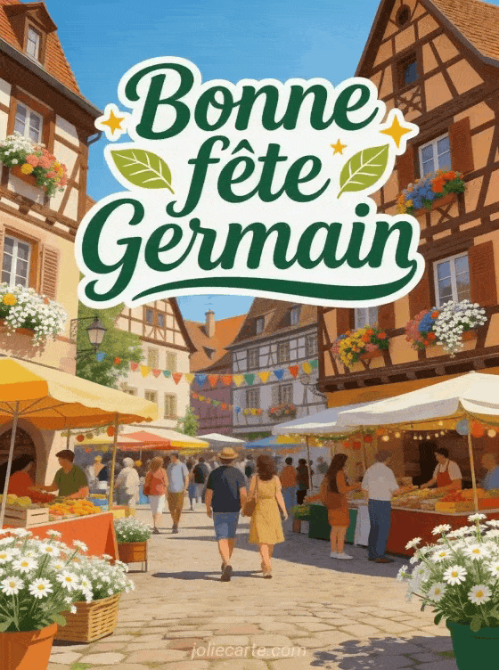 Bonne fête Germain - Bonne fete germain gif