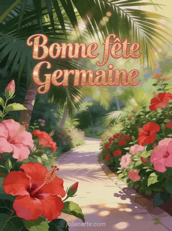 Bonne fête Germaine - Bonne fete germaine image