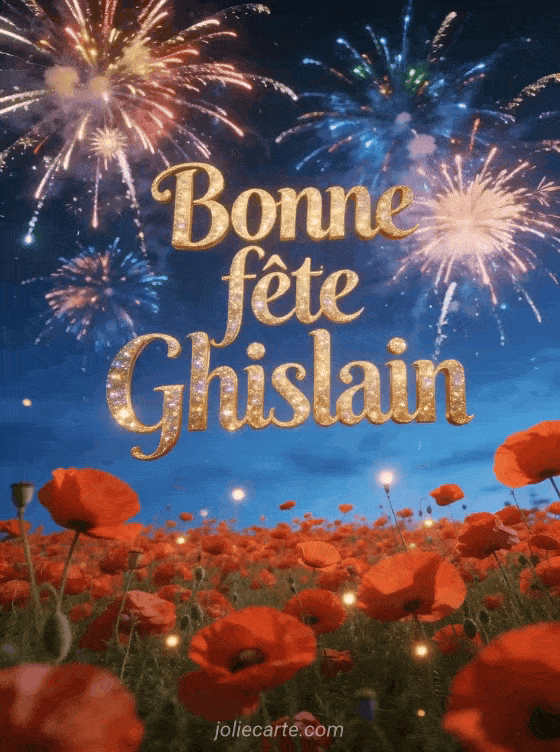 Bonne fête Ghislain - Bonne fete ghislain gratuit