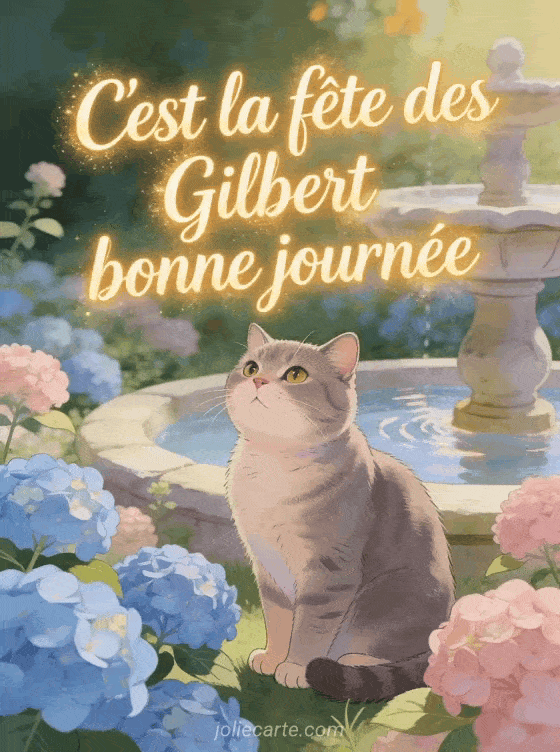 Bonne fête Gilbert - Bonne fete gilbert gif