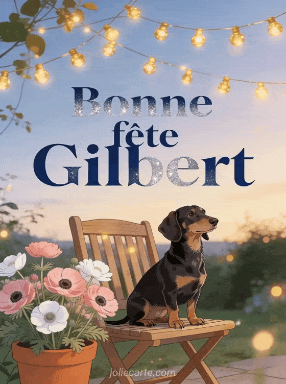 Bonne fête Gilbert - Bonne fete gilbert image