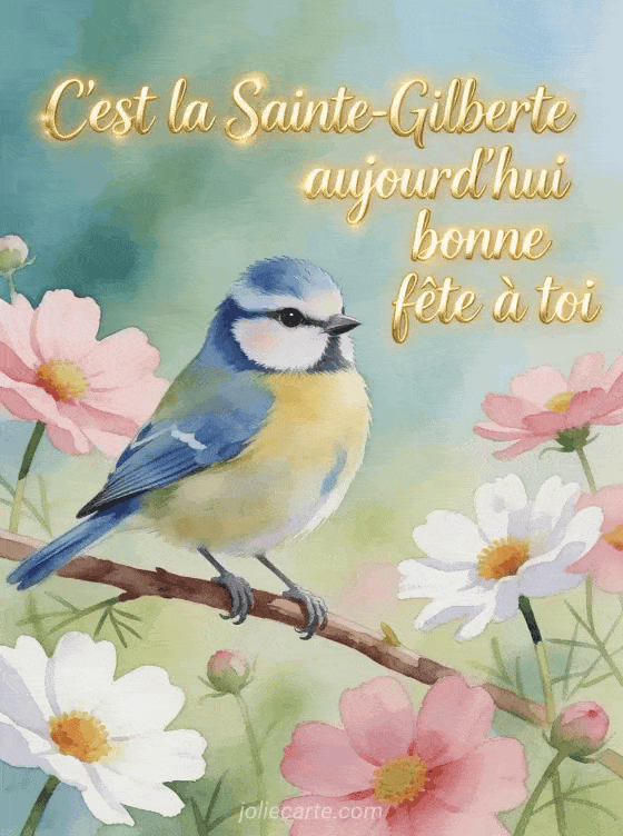Bonne fête Gilberte - Bonne fete gilberte gif anime