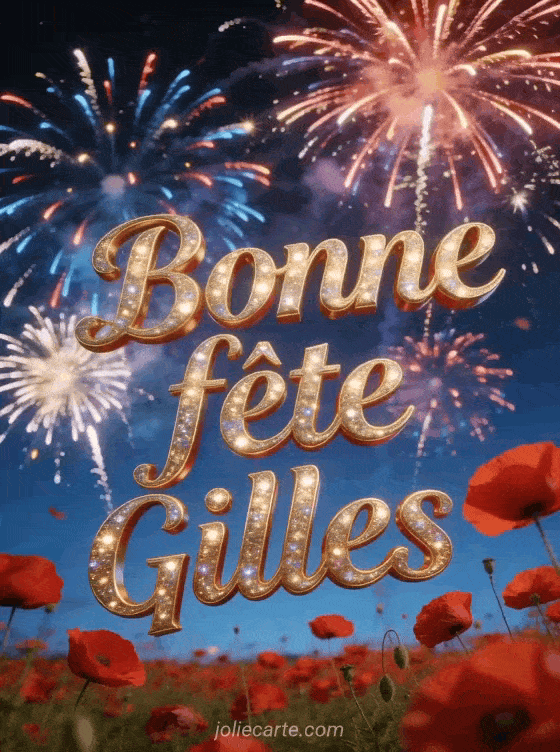 Bonne fête Gilles - Gilles bonne fete image