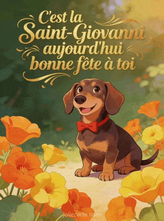 Bonne fête Giovanni - Fetes giovanni