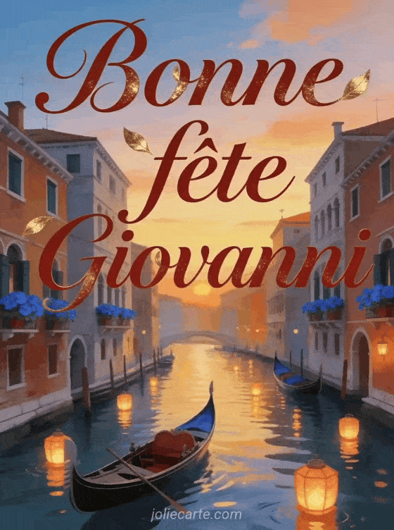 Bonne fête Giovanni - Bonne fete giovanni image