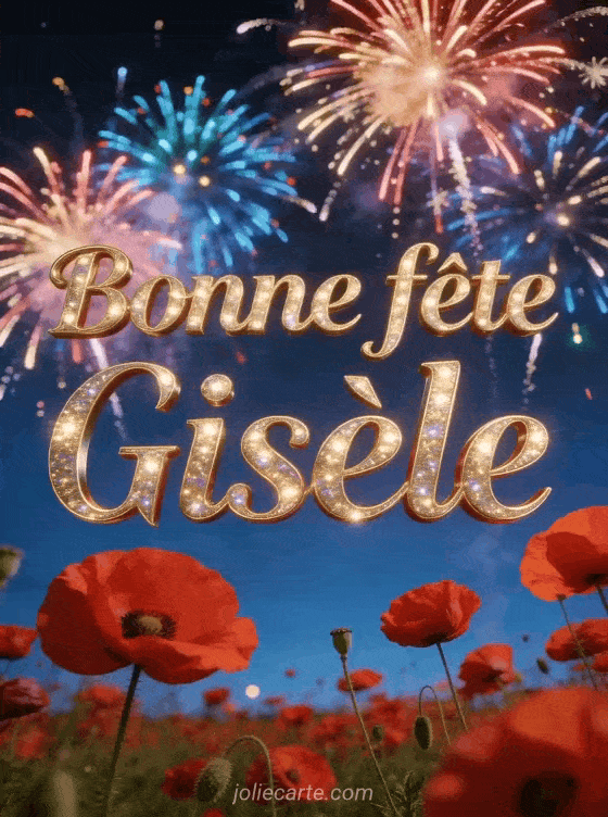 Bonne fête Gisele - Gisele bonne fete image