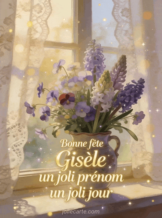 Bonne fête Gisèle - Fete sainte gisele