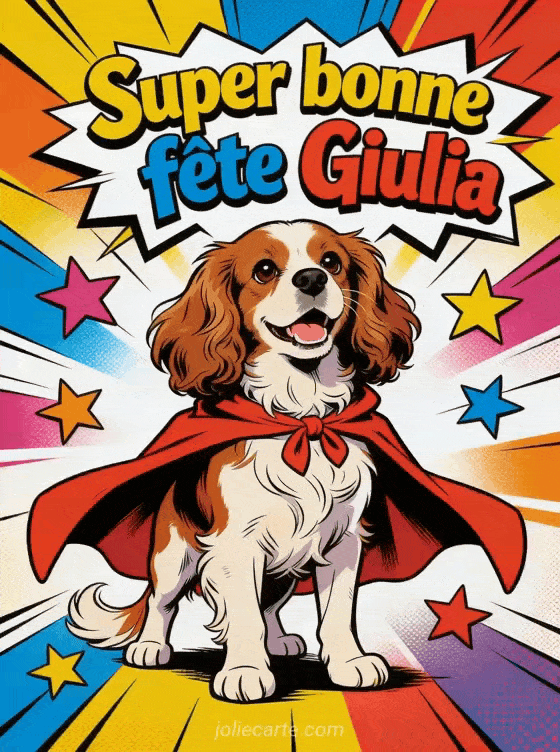 Bonne fête Giulia - Bonne fete giulia drole