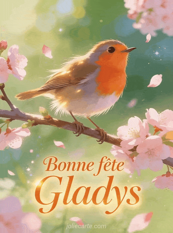 Bonne fête Gladys - Gladys image bonne fete gratuite