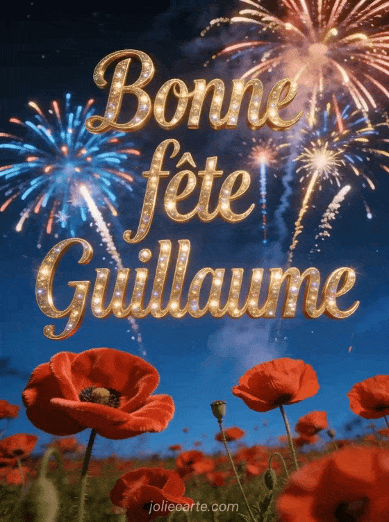 Bonne fête Guillaume - Guillaume bonne fete image
