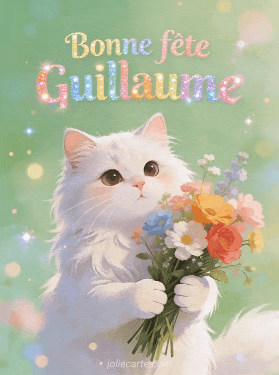 Bonne fête Guillaume - Guillaume gif bonne fete