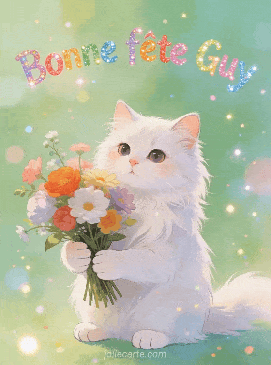 Bonne fête Guy - Guy gif bonne fete