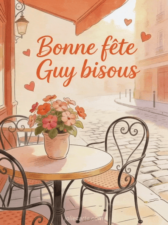 Bonne fête Guy - Bonne fete guy bisous