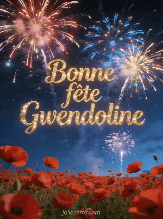 Bonne fête Gwendoline - Bonne fete gwendoline gratuit