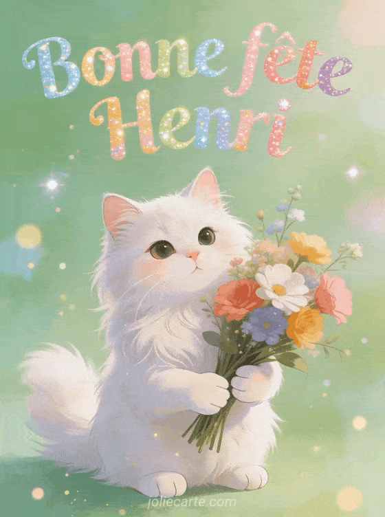 Bonne fête Henri - Henri gif bonne fete