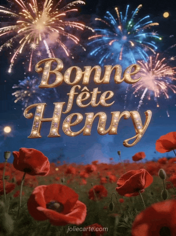 Bonne fête Henry - Bonne fete henry gratuit