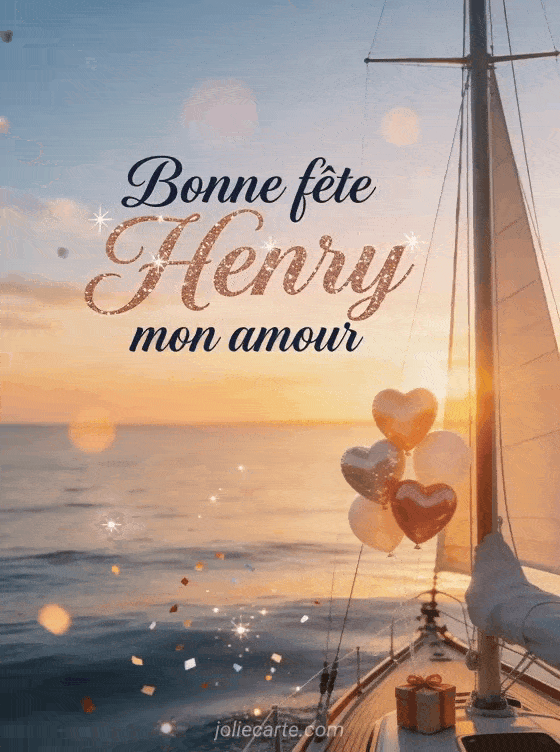 Bonne fête Henry - Bonne fete henry mon amour
