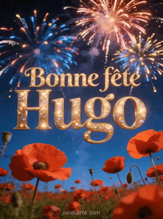 Bonne fête Hugo - Hugo bonne fete image