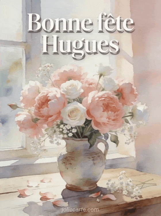 Bonne fête Hugues - Bonne fete hugues fleurs