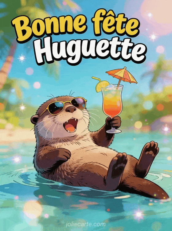 Bonne fête Huguette - Huguette image bonne fete