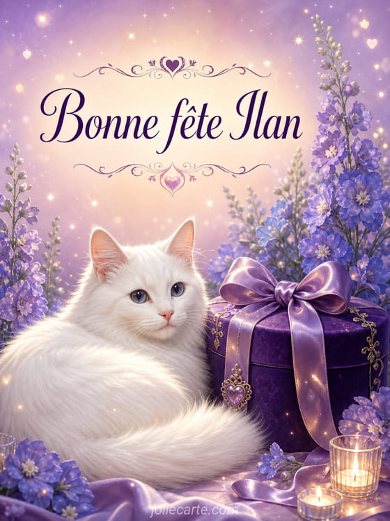 Carte bonne fĂȘte Ilan