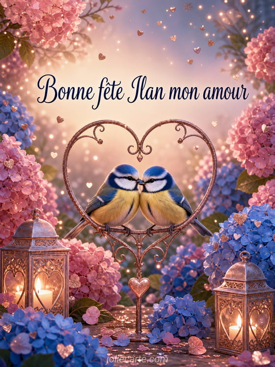 Carte bonne fĂȘte Ilan