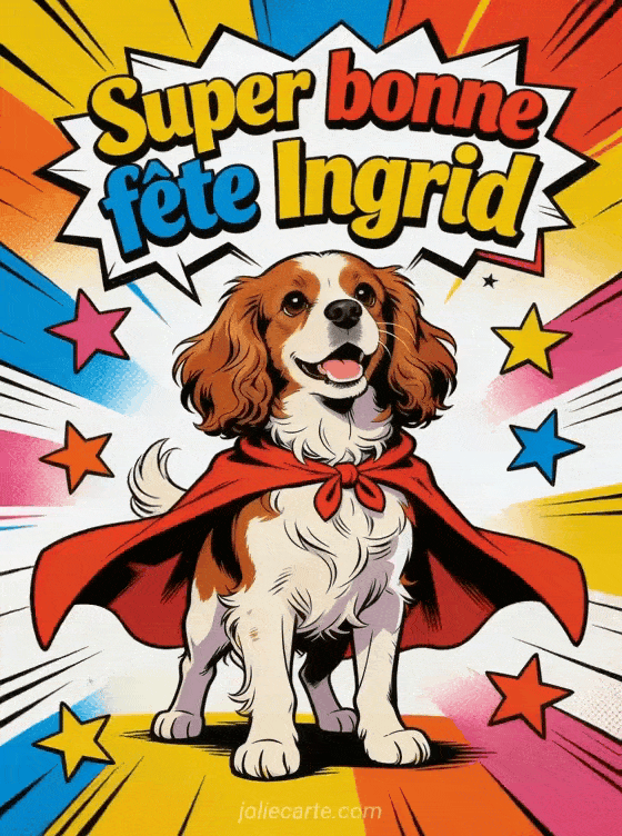 Bonne fête Ingrid - Bonne fete ingrid drole