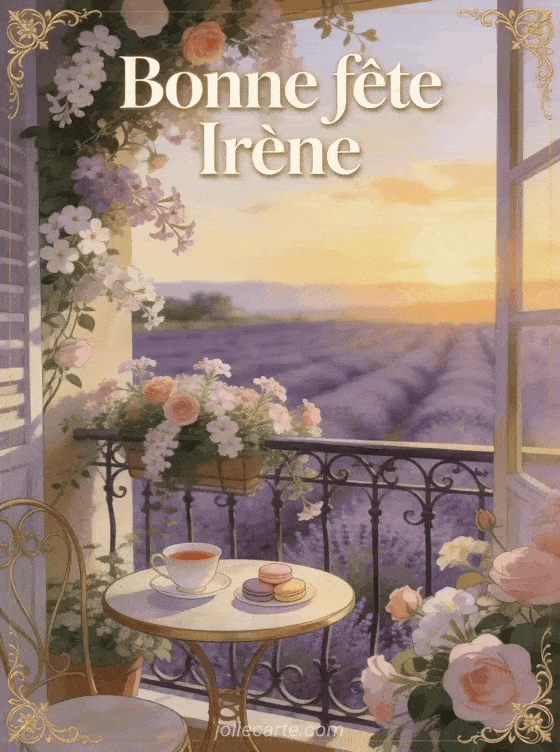 Bonne fête Irène - Bonne fete sainte irene