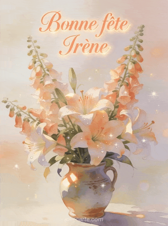 Bonne fête Irène - Bonne fete irene fleurs
