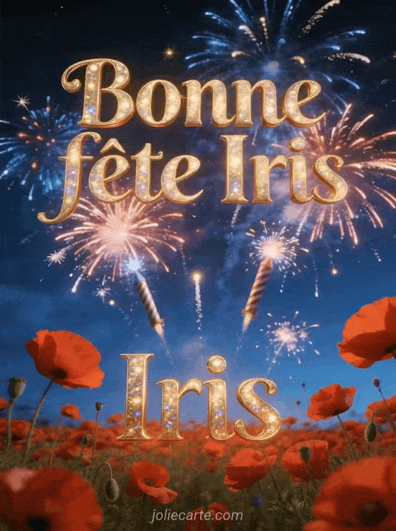 Bonne fête Iris - Bonne fete iris gratuit
