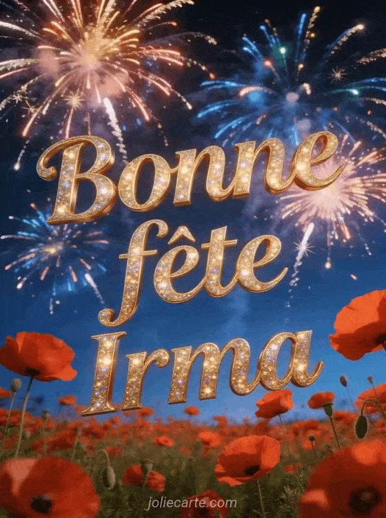 Bonne fête Irma - Bonne fete irma gratuit